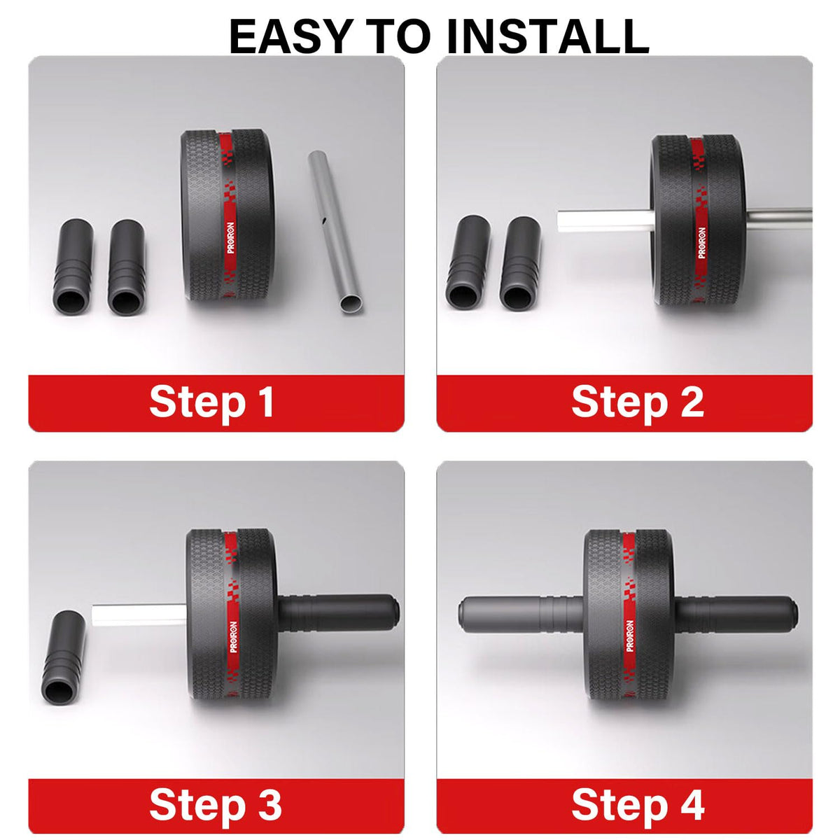 Ab Roller Wheel with Knee Pad