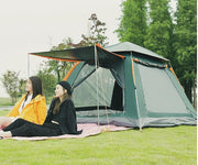 5–8 Person Instant Family Tent with Skylight & Rainfly
