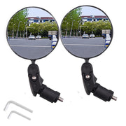 2-Pack 360° Adjustable Bicycle Handlebar Mirrors