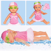 Swimmer Doll Water For Bathtub Pool Bath Time Play Shower Play