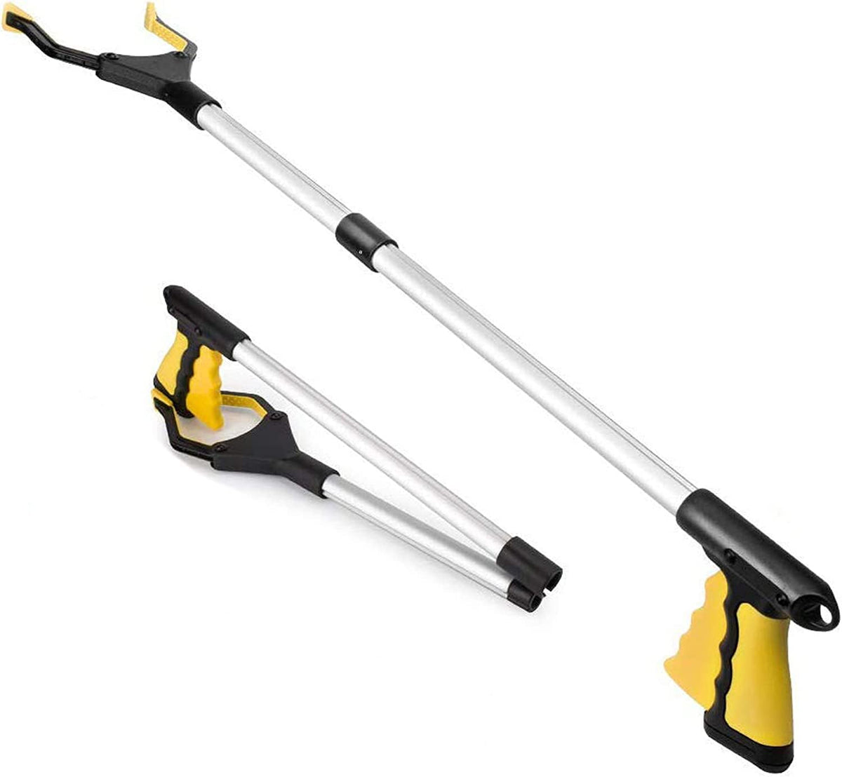 32-Inch Reacher Grabber & Litter Picker – Yellow