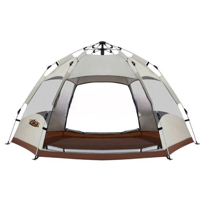 4-Person Instant Pop-Up Camping Tent with Rainfly