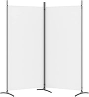 175 × 180 cm 2-Panel Folding Fabric Room Divider – 3 Colours