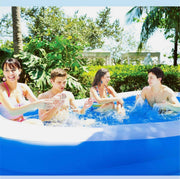 Children Kids Adult Inflatable Swimming Pool 3-Layer Family Above Ground Pool AU
