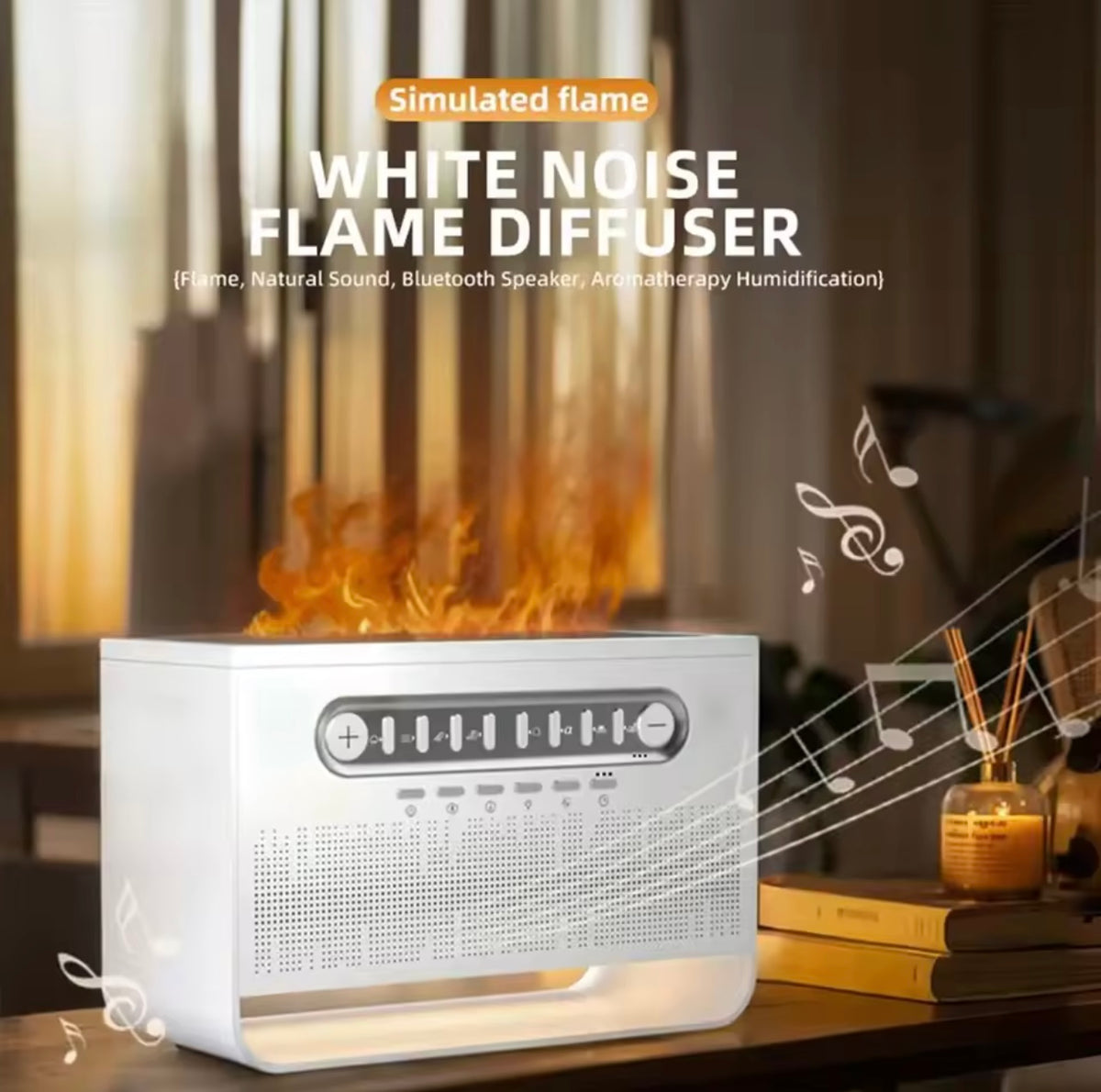 8 Group Nature Sound White Noise Sleep Night Light Bluetooth Speaker Essential Oil Diffusers insomnia humidifier