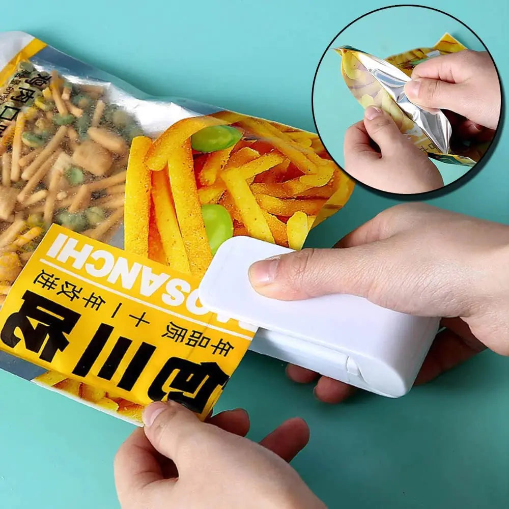 Compact Handheld Heat Sealer – 3 Colours