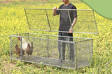 Portable Foldable Large Chicken Coop Runs Poultry Cage for Yard, Outdoor, Indoor