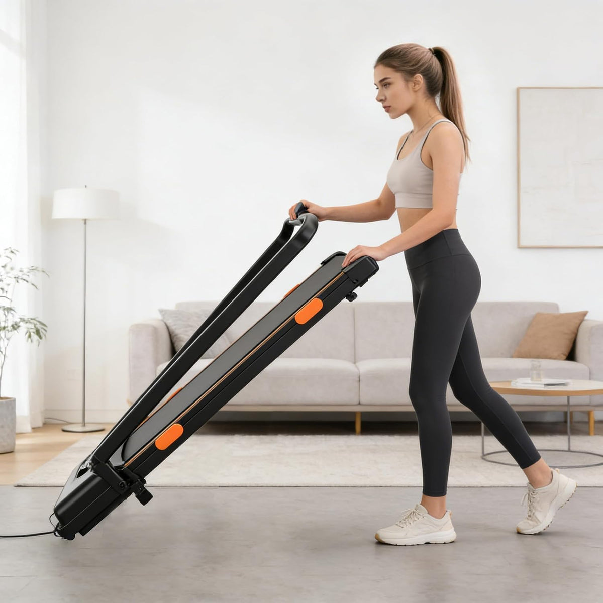 5 in 1 Vibration Walking Pad Treadmill 18% Incline 14km/h Vibrating Machine Plate APP Control Full Size Under Desk Electric Compact Portable Jogging Running Shock Absorption Non-Slip Low Noise