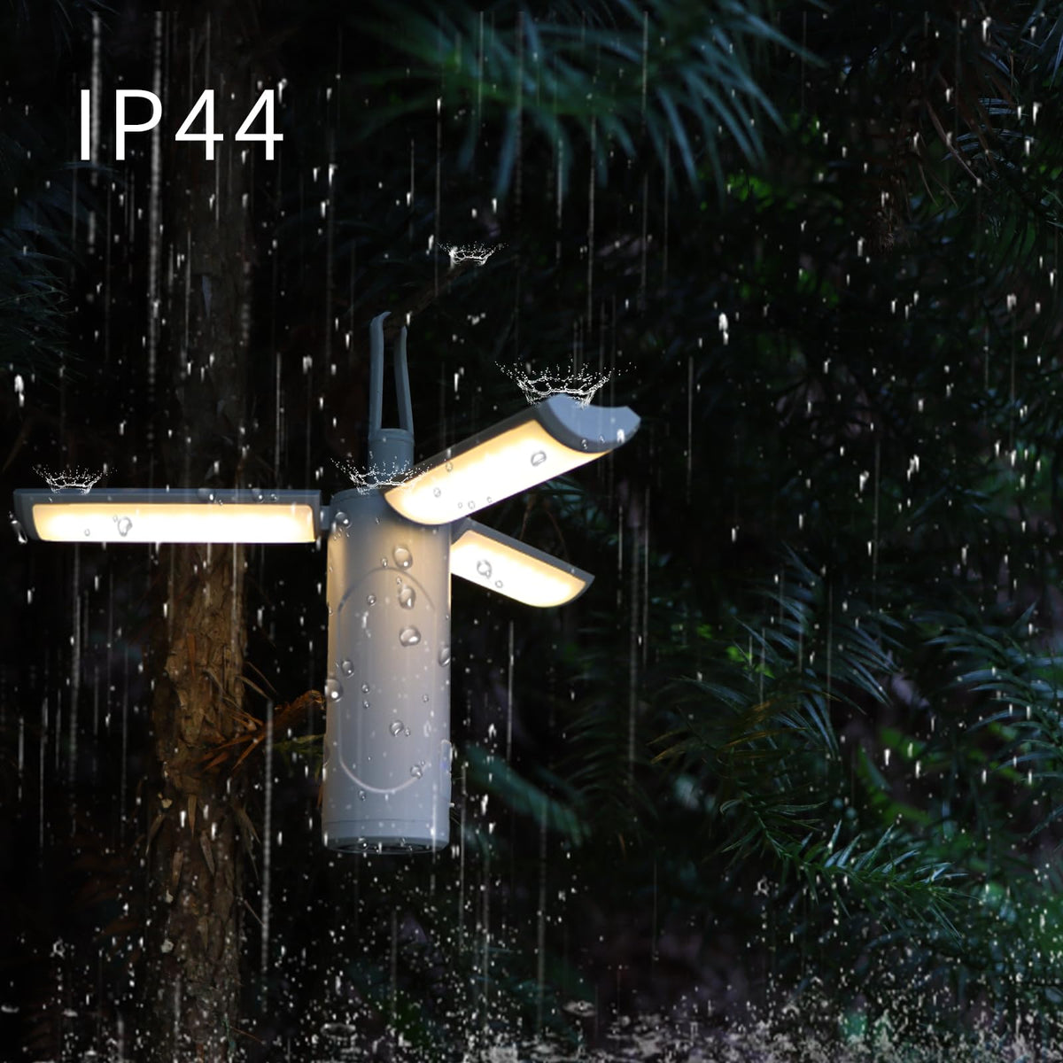 750-Lumen Rechargeable 4-in-1 Camping Light