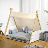 Kids Bed Frame Single Size Bed Wooden Timber Mattress Platfrom