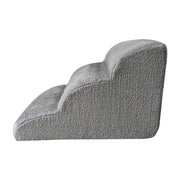 3-Tier Non-Slip Foam Pet Stairs with Washable Cover