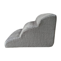 3-Tier Non-Slip Foam Pet Stairs with Washable Cover