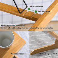 XCJump Laptop Desk, Laptop Table, Small Desk, Small Table, Side Table,Bedside Desks, Home Office Desks 67 * 60 * 35cm
