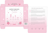 Skin Care Set JAPAN SAKURA Beauty Gift Sets Skin Care Kit with Cleanser, Serum, Eye Cream, Face Cream Travel Kit for Women Mom Wife Teen Girls Gentle Skin Cleaning TSA-friendly Sizes 4pcs