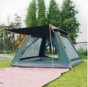 5–8 Person Instant Family Tent with Skylight & Rainfly