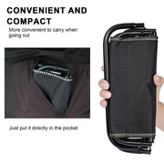 Compact 600D Folding Camping Stool with Carry Bag