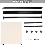 SIMFLAG 6FT Single Panel room divider with Wheels,Rolling Fabric room dividers for Partition privacy screens,Freesting Wall Divider for Home Office,Hospital,(Beige)