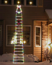 3 m Santa Ladder LED Christmas Light Decoration