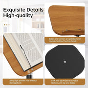 2-in-1 Adjustable Sheet-Music & Desktop Book Stand