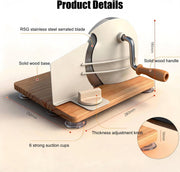 Manual Bread Slicer - Hand-cranked Bread Slicer