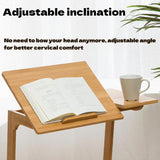 XCJump Laptop Desk, Laptop Table, Small Desk, Small Table, Side Table,Bedside Desks, Home Office Desks 67 * 60 * 35cm