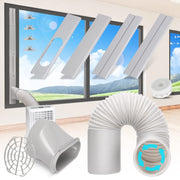 15 cm Portable-AC Exhaust Hose & Adjustable Window Vent Kit