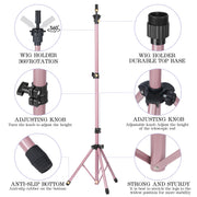 34–57-Inch Pink Wig-Head Tripod Starter Set