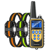 3-Dog Remote Training Collar Set with Light, Beep & Vibration