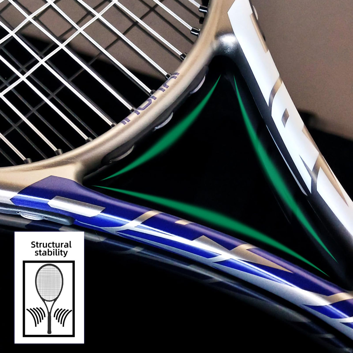 Tennis Rackets for Adults Pre-Strung 27 Inch Tennis Racquets 2 Player Set with 3 Balls 1 Bag