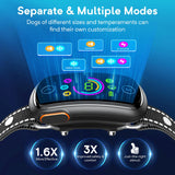 Dog Bark Collar, Customizable Bark Collar for Large Medium Dogs, Smart Anti Barking Training Collar with Adjustable Beep Vibration Shock and Sensitivity, Automatic Stop Barking with Replacement Strap