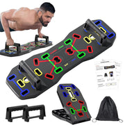 Foldable 10-in-1 Push-Up Board