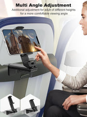 Black 360° Rotating Airplane & Travel Phone Holder