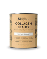 Nutra Organics Collagen Beauty Vanilla 225g | Low Sugar, Non-Dairy, Drink Mix w/Vitamin C | Collagen Powder that Supports Skin Elasticity & Hydration, Healthy Hair, Nails, & Gut Wellbeing (18 Serves)