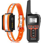 Dog Training Collar with 3300FT Remote,IPX7 Waterproof Rechargeable Shock Collar for Large Medium Small Dog,3 Safe Training Modes with Beep,Vibration and Shock,Adjustable Electronic Dog Collar