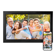 WiFi Digital Picture Frame 32GB Memory 10.1 Inch, 1280x800 HD IPS Touch Screen Photo Frame Electronic, Easy Setup, Share Photos or Videos Anywhere via Free Frameo APP