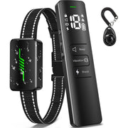 Dog Shock Collar, 2023 New User-Friendly IPX7 Waterproof Dog Training Collar with 3 Modes Electric Shocker for 10-120lbs, 2600FT E-Collar for Large Medium with Training Clicker (Black)
