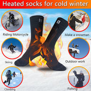 Rechargeable Heated Socks with 3 Heat Levels – 3 Sizes