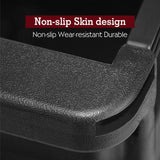 Bliss Gifts & Homewares Folding Carry Cart with Lid I Foldable Shopping Cart Trolley I Portable Pack & Roll Folding Grocery Basket I Container Carrier I Grocery Bag for Shopping Travel (Red)