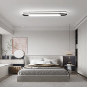 Modern LED Ceiling Light, 36.2" Flush Mount Ceiling Lamp,Metal Ceiling Chandelier Lighting Fixture for Living Room Bedroom Dining Room Office Hallway Aisle (White Light)