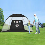 300 * 210 * 180Cm Golf Practice Net, Golf Training Net for Backyard Chipping Driving, Garage, Outdoor/Indoor