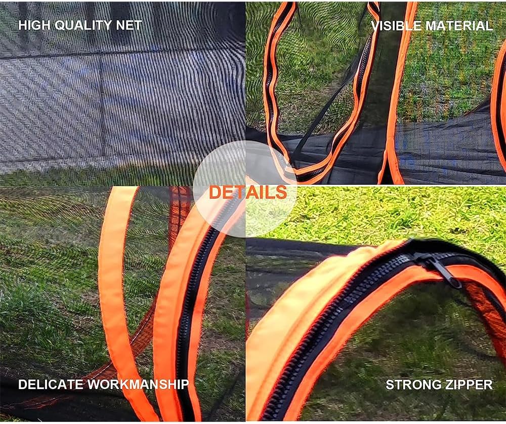 Foldable Pet Playpen with Tent, Tunnel & Cube