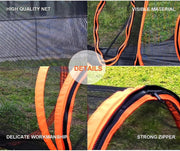 Foldable Pet Playpen with Tent, Tunnel & Cube