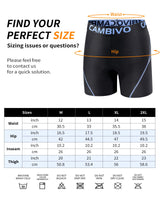 Men Cycling Underwear Shorts 3D Padded Bike Shorts Quick-Dry Cycling Shorts for MTB, Road Bike, Motorcycle, Commute