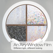Rainbow-Effect Static-Cling Window Film – 10 Options