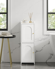 75 cm Narrow Two-Door Bathroom Storage Cabinet