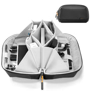12-Compartment Travel Electronics Organiser