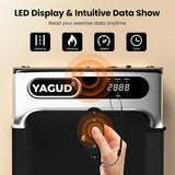 Yagud Walking Pad with Incline, Under Desk Treadmill, 2.5HP Treadmills for Home with Remote Control & Led Display, Non-Slip, Compact Portable, Low Noise for Workout Exercise