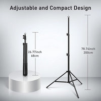 1.8×2.8m Reversible Green & Blue Screen with T-Stand