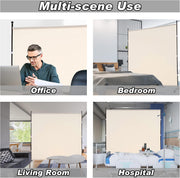 6ft Rolling Single-Panel Room Divider – 3 Colours