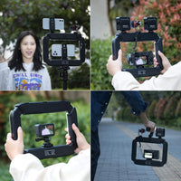 ULANZI U200 Smartphone Video Rig with Rechargeable Ring Light